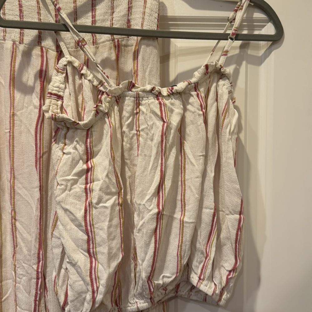 Juniper Blu from South Moon Under Women's Linen Pants Set, Size Small - Picture 4 of 6